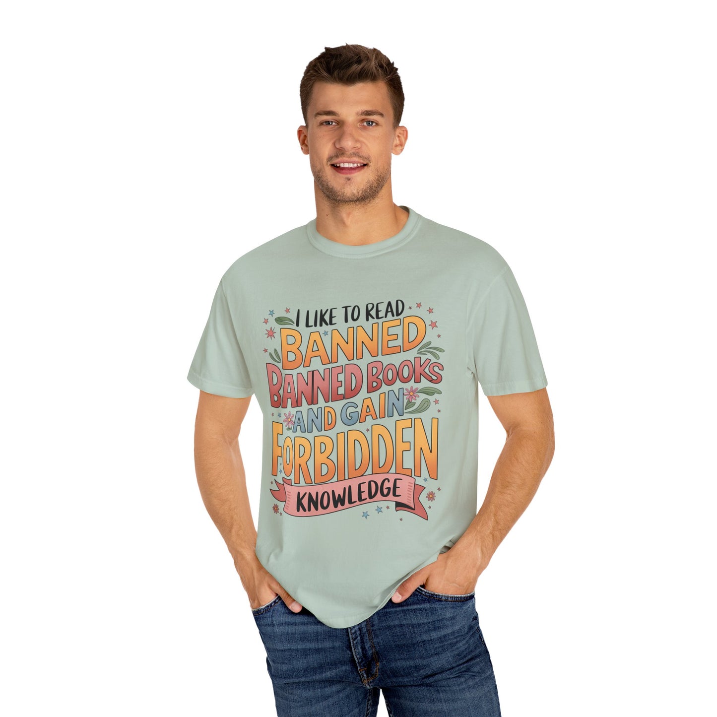 I Like To Read Banned Books Shirt Banned Books Comfort Colors® Shirt Unisex Super Soft Premium Graphic T-Shirt,Reading Shirt Librarian Shirt