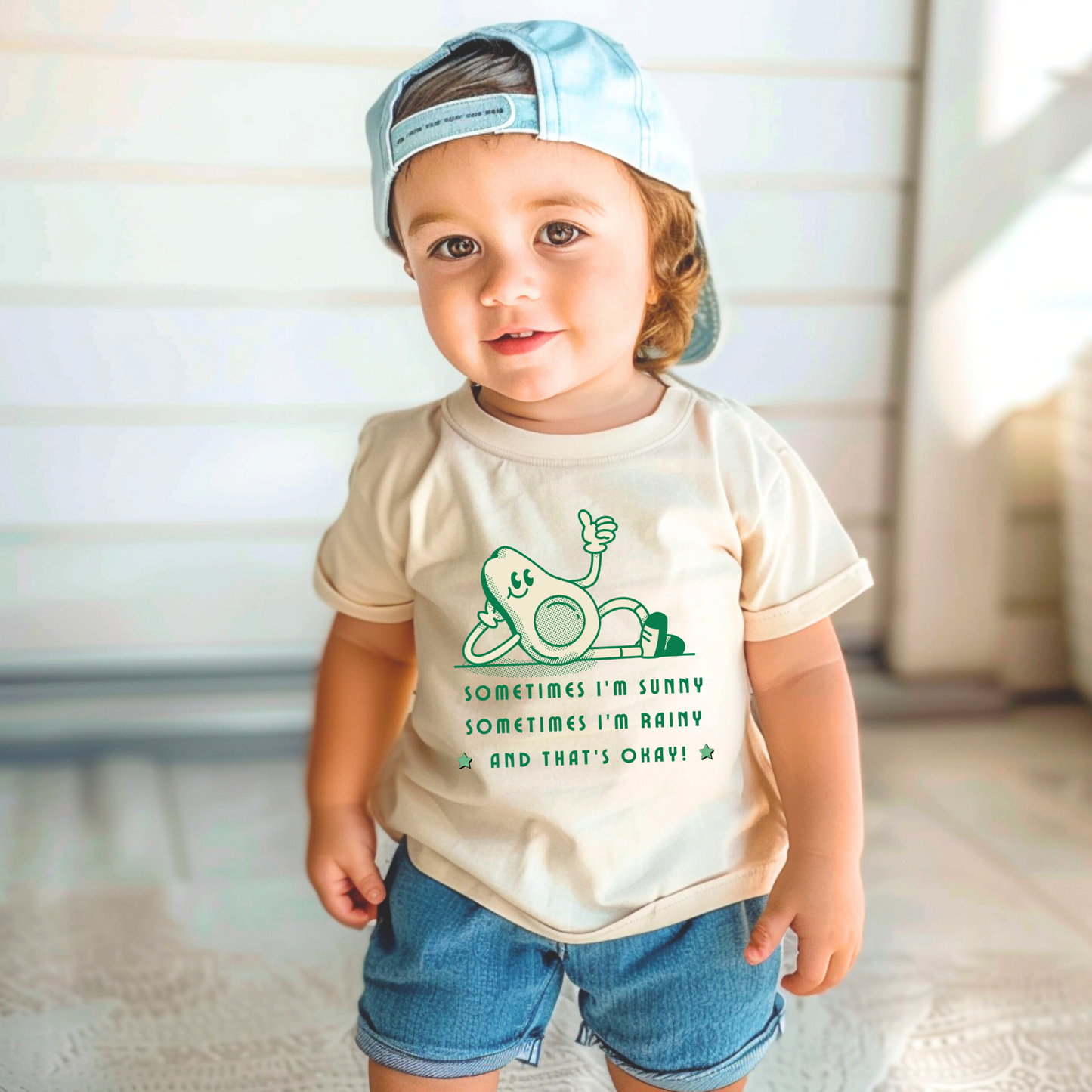 Sunshine and Rain Toddler Short Sleeve Tee
