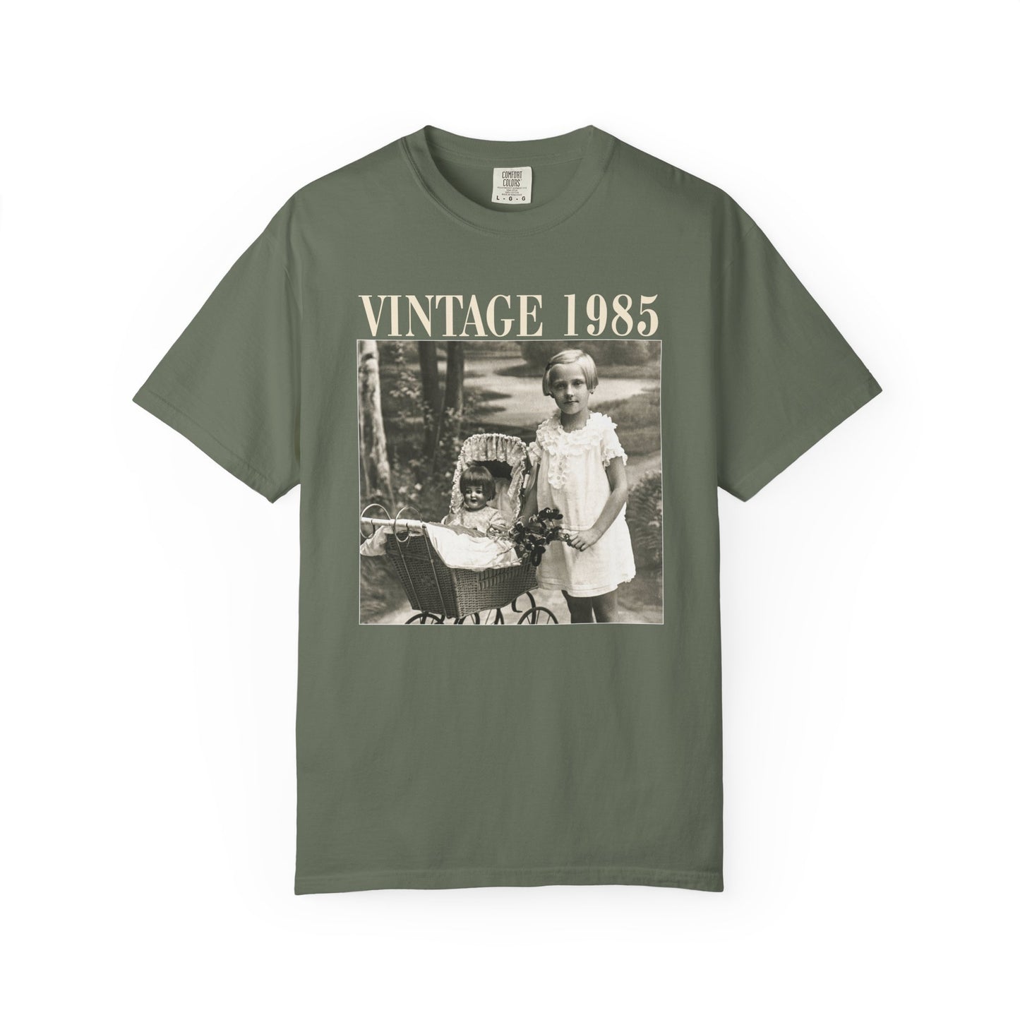 Personalised Photo Shirt Vintage 1985