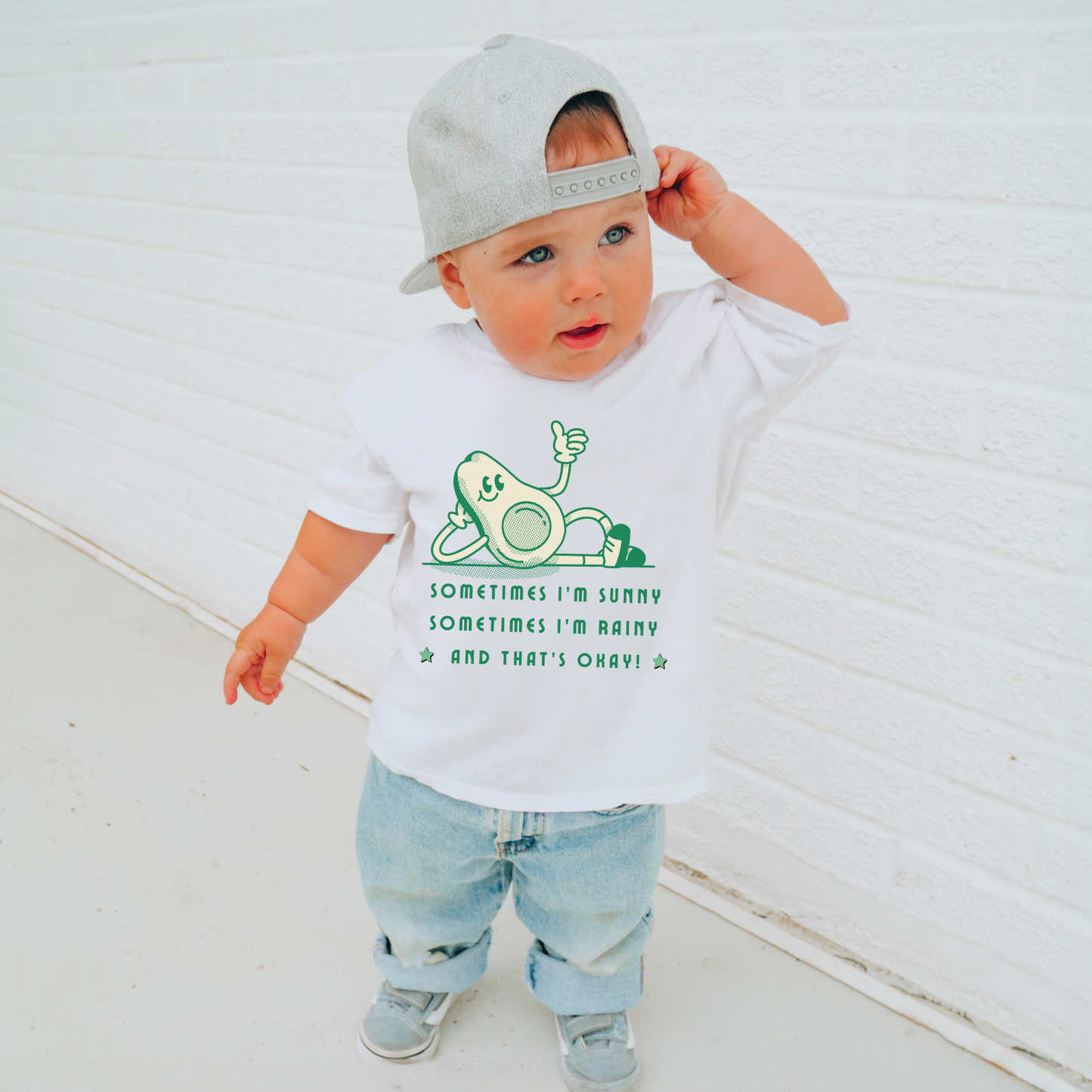 Sunshine and Rain Toddler Short Sleeve Tee