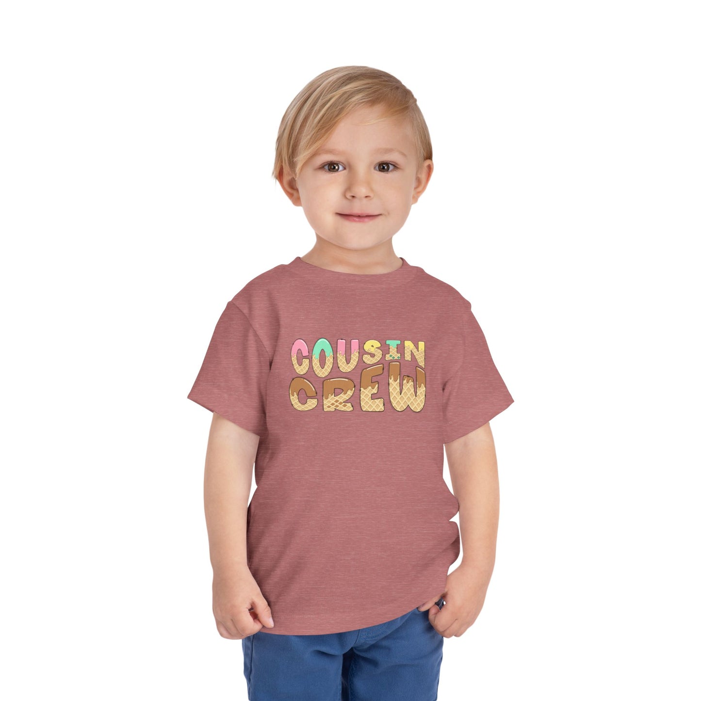 Copy of Cousin Crew Kids Shirt Matching Cousins Shirts Donut Shirt Summer Cousin Trip - Boho Natural Kids Youth Shirts Family Matching Shirt