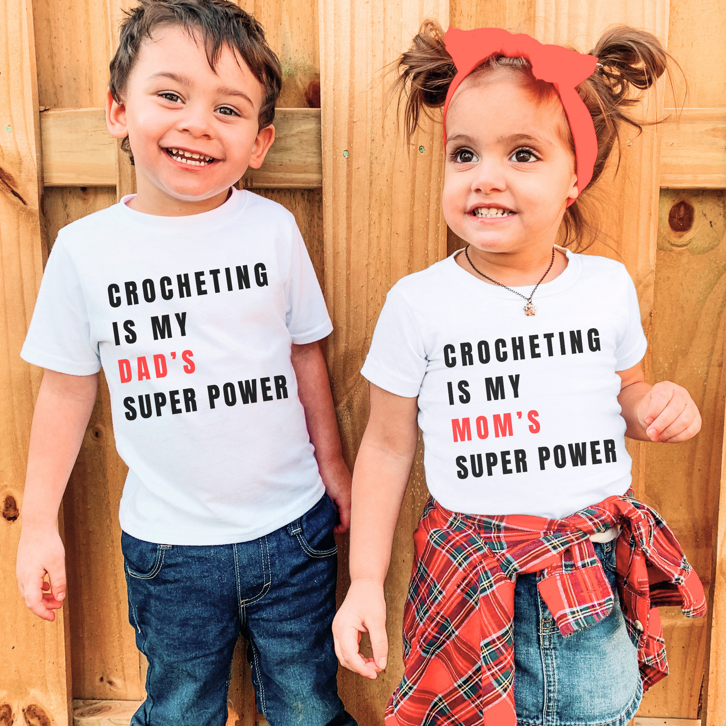Infant Tee - Crocheting is My Mom's Super Power XXS02