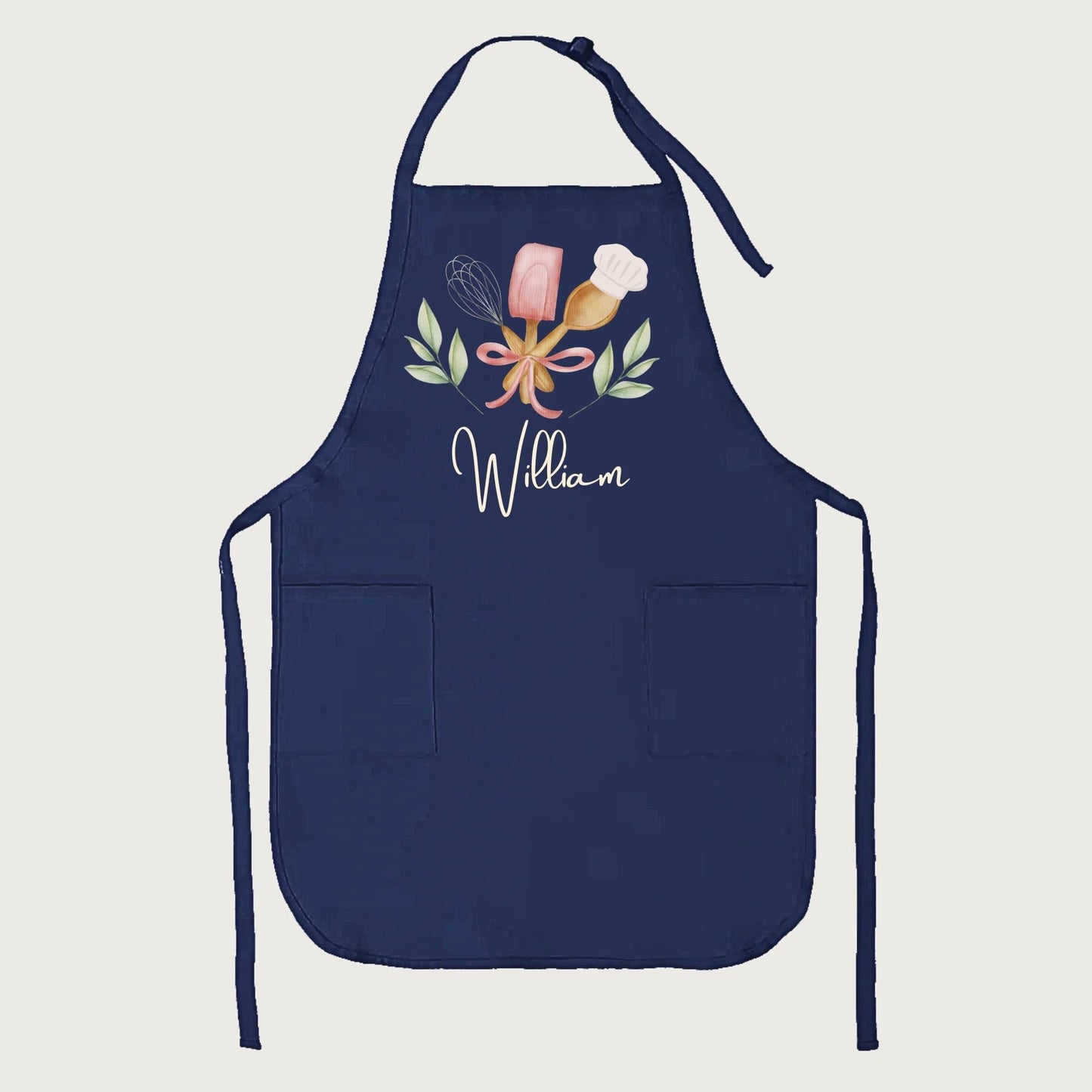 Personalized Name Family Baking Apron