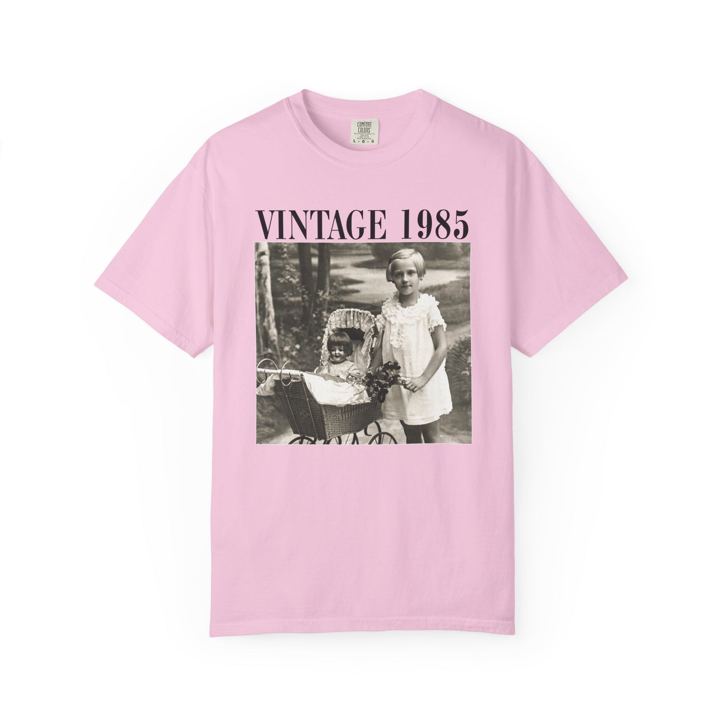 Personalised Photo Shirt Vintage 1985