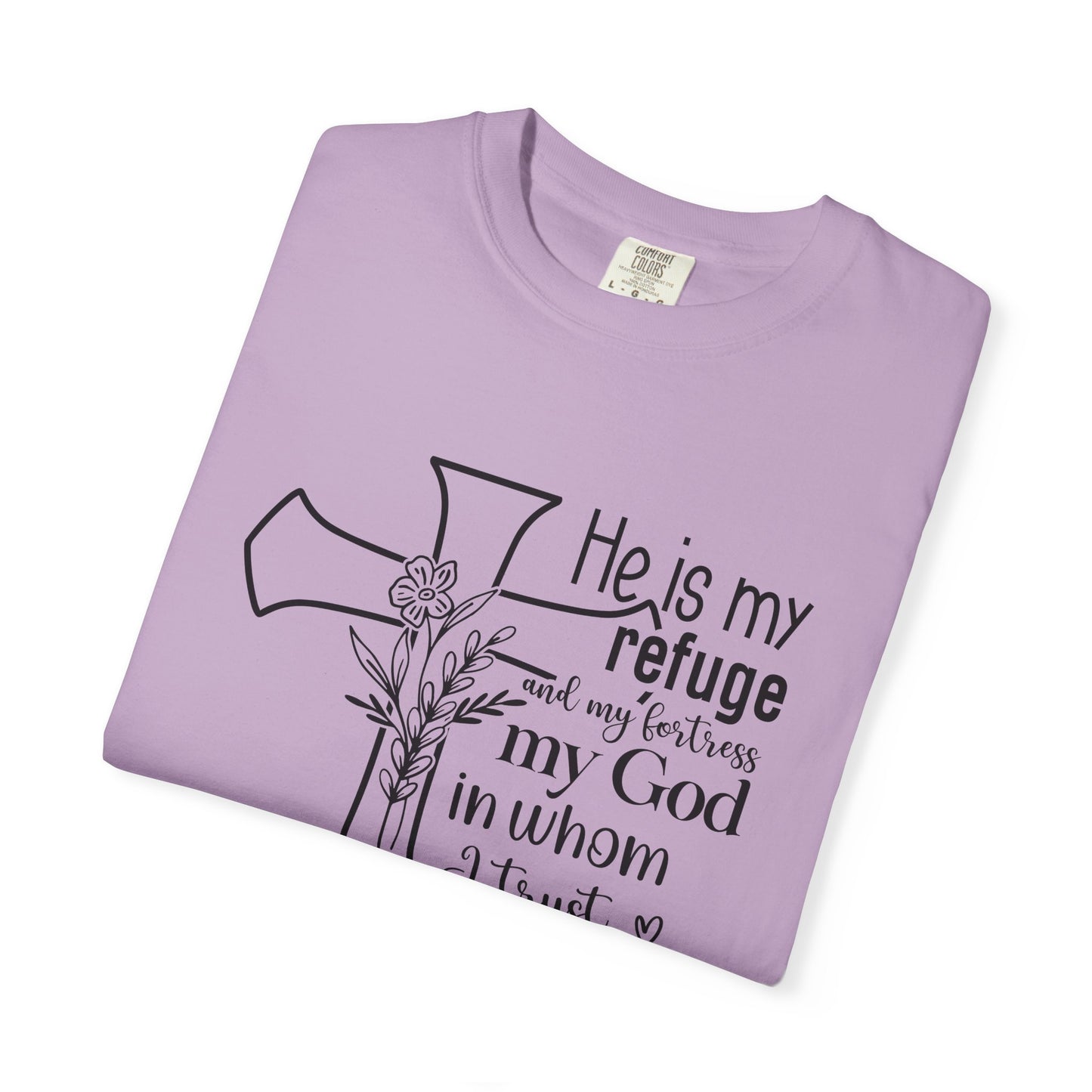 Comfort Colors® Christian Shirt Cross Shirt Every Morning Bible Verse Shirt Religious Women Gift Faith Tee Christian Gifts JesusTee 91:2