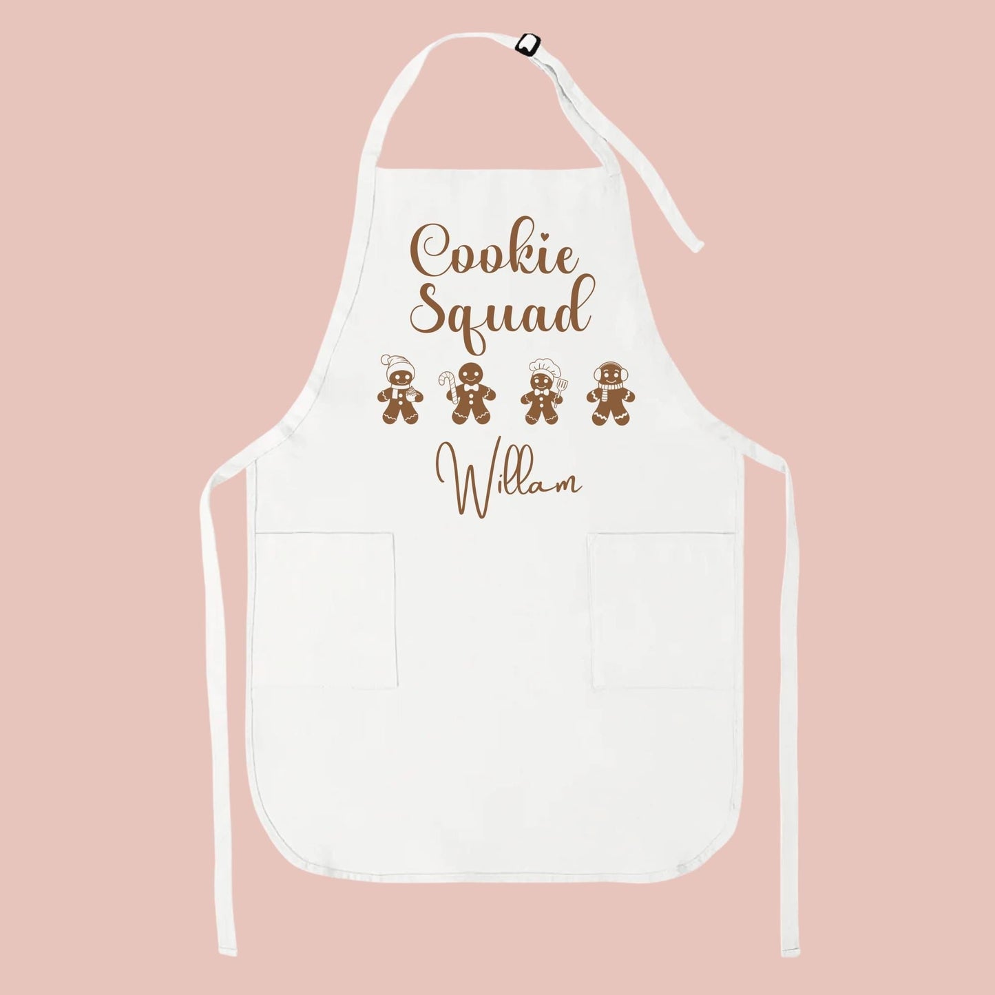 Personalized Name Family Baking Apron Cookie Squad