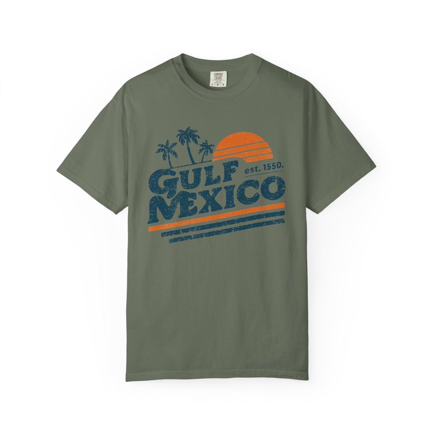 Gulf Of Mexico Comfort Colors® Soft Retro Tee | Resist Shirt, Anti Trump Shirt, Democrat Shirt, Democrat Gift Shirt