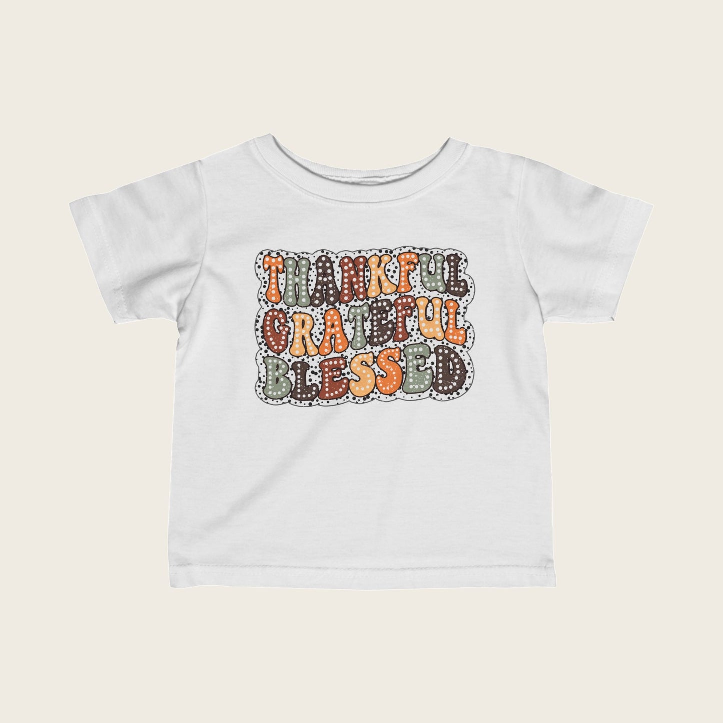 Infant Tee - Thankful Grateful Blessed