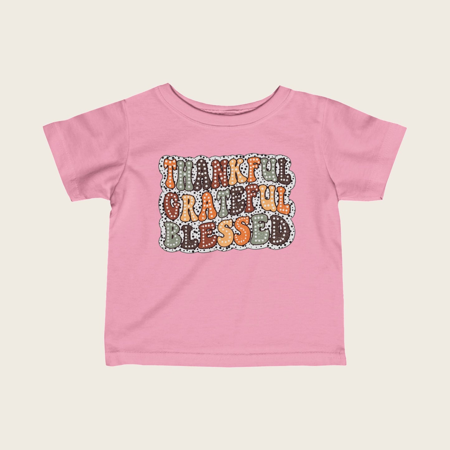 Infant Tee - Thankful Grateful Blessed