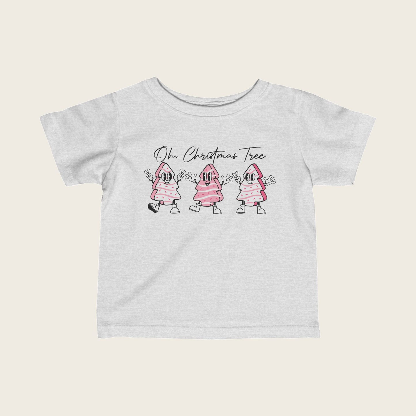 Christmas Infant Tee - Christmas Tree