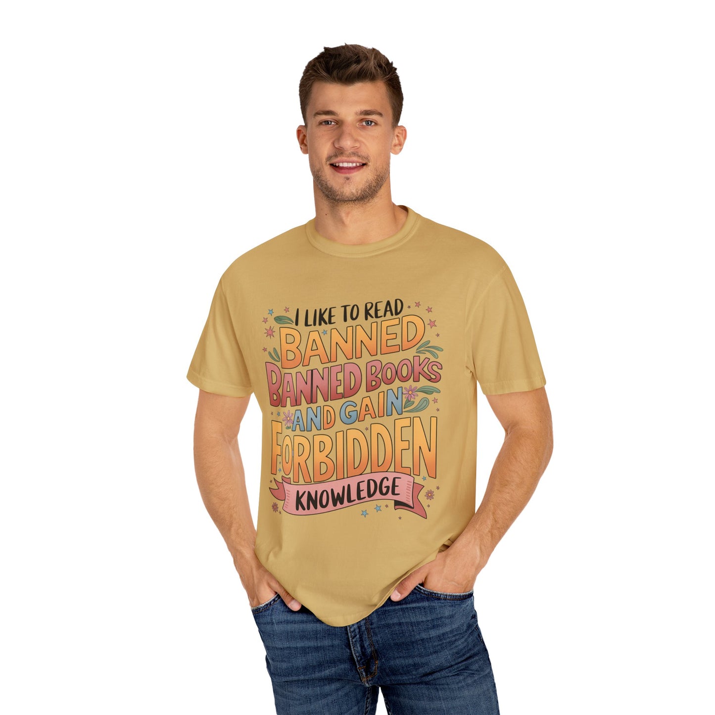 I Like To Read Banned Books Shirt Banned Books Comfort Colors® Shirt Unisex Super Soft Premium Graphic T-Shirt,Reading Shirt Librarian Shirt