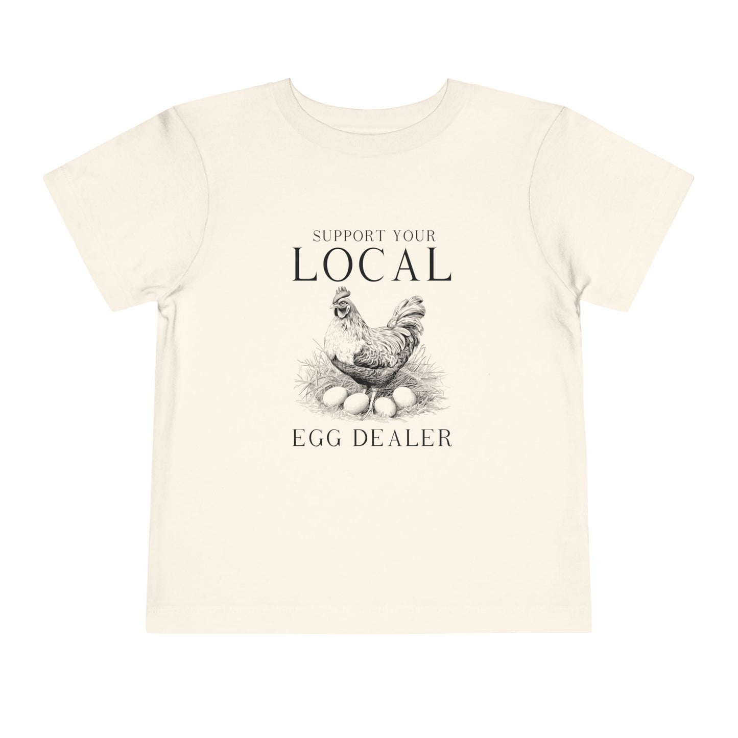 Farm Animals Toddler Tee Egg