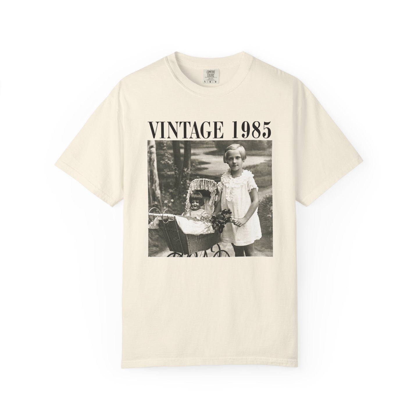 Personalised Photo Shirt Vintage 1985