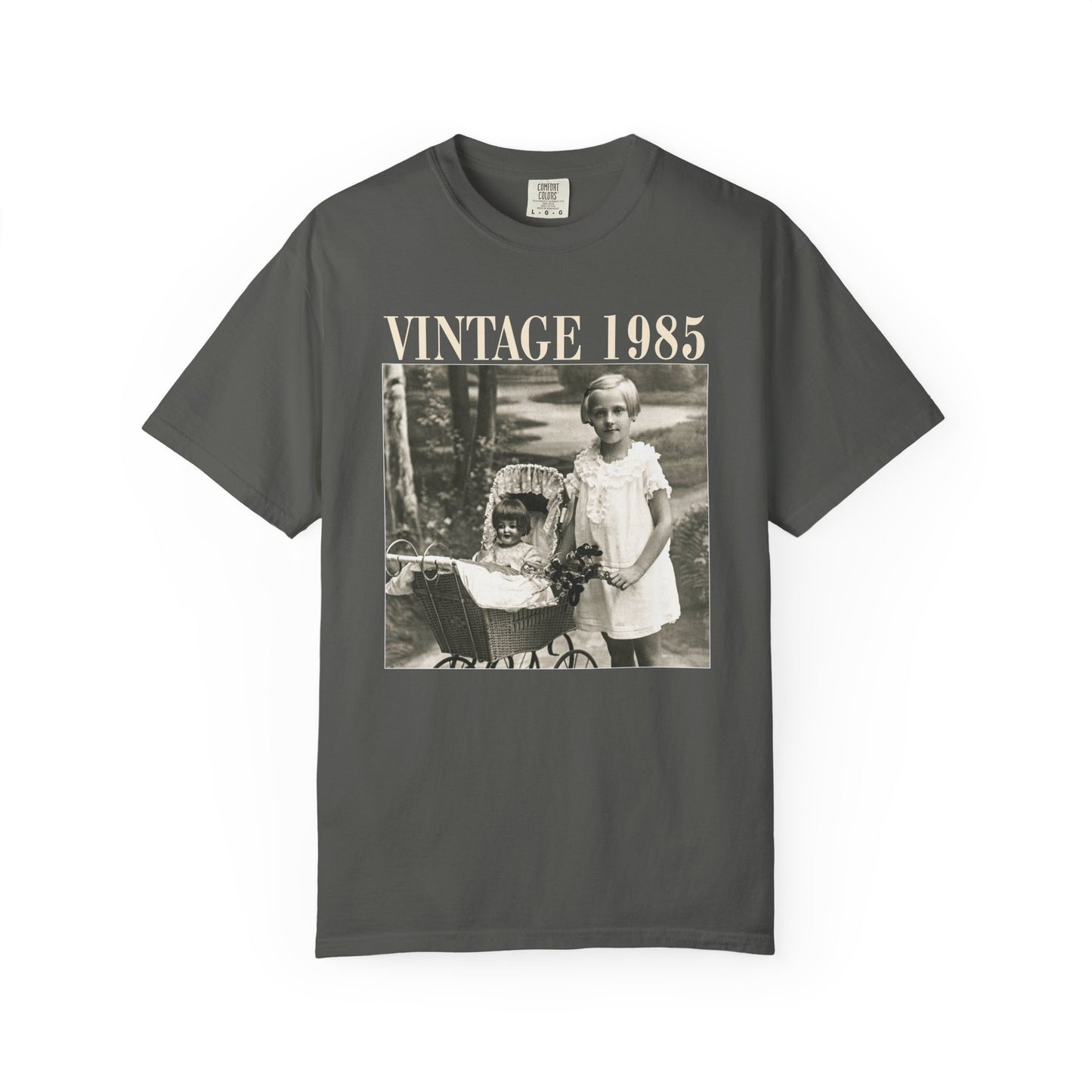 Personalised Photo Shirt Vintage 1985