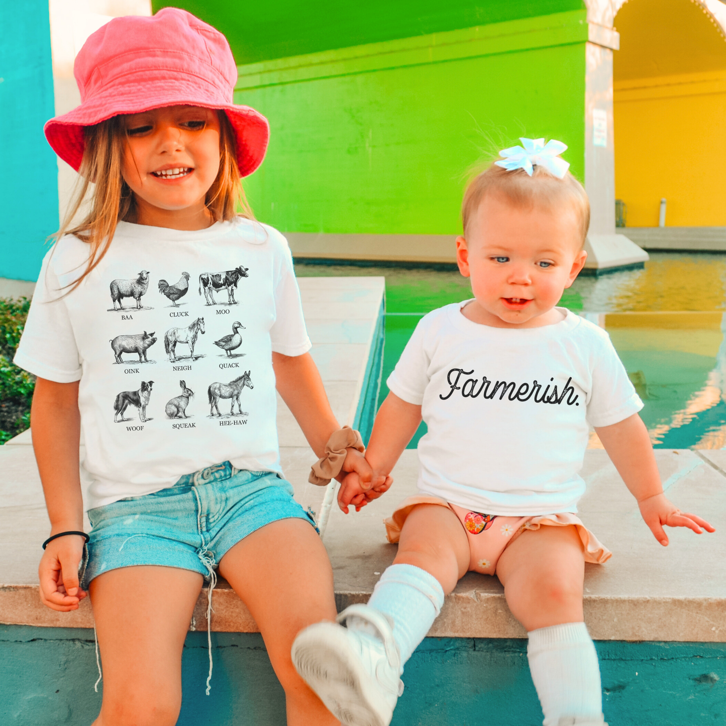 Farm Animals Toddler Tee