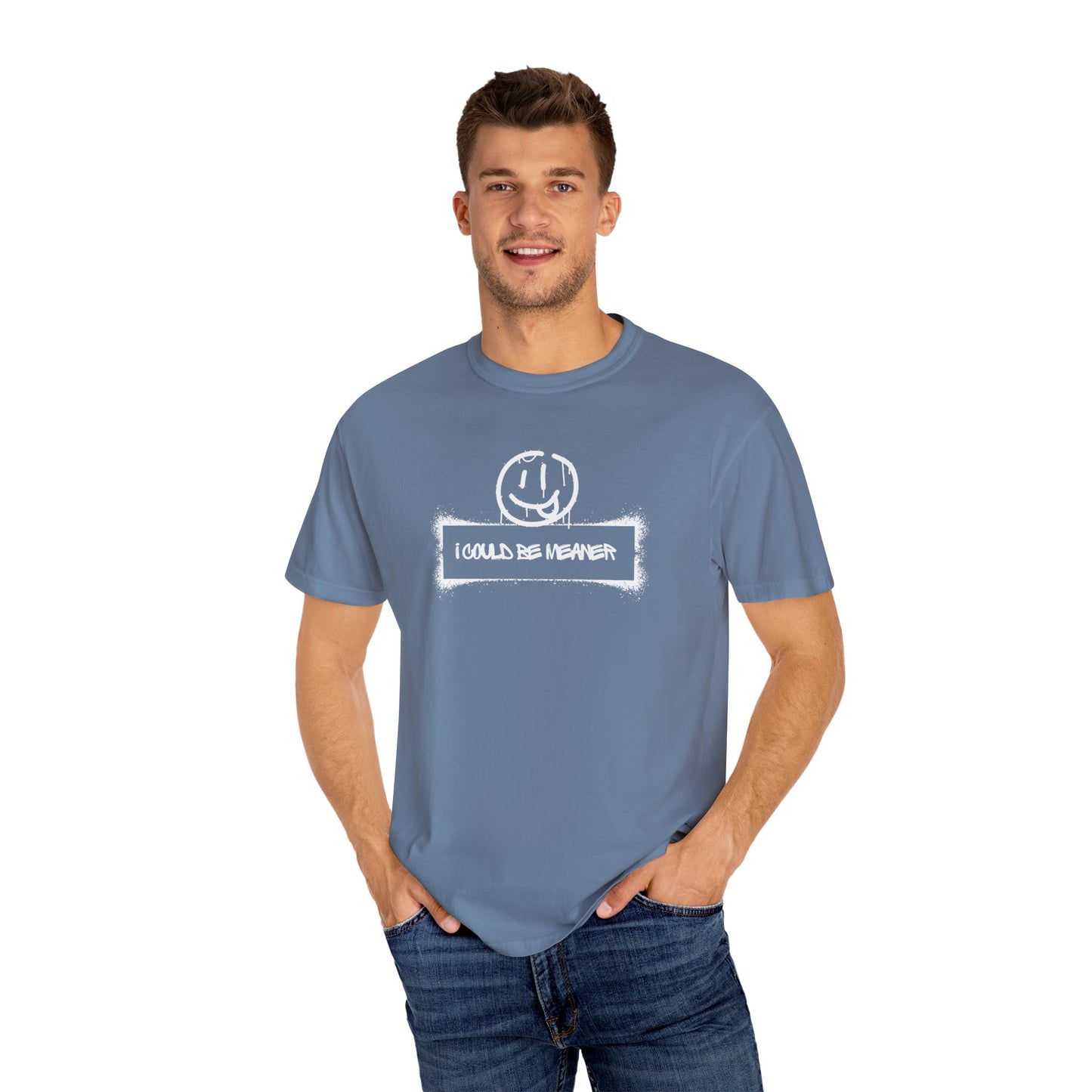 Copy of I Could Be Meaner Soft but Strong Retro Mental Health Quote Shirt | Comfort Colors® Empowerment Tee Therapy Gift for Women
