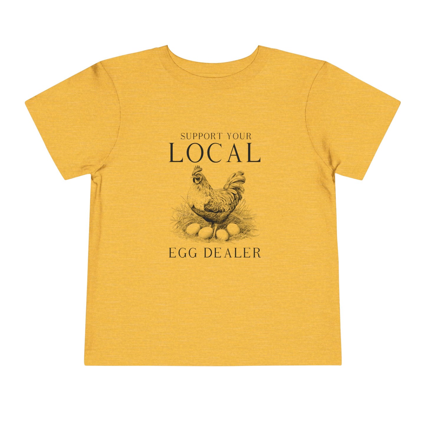 Farm Animals Toddler Tee Egg