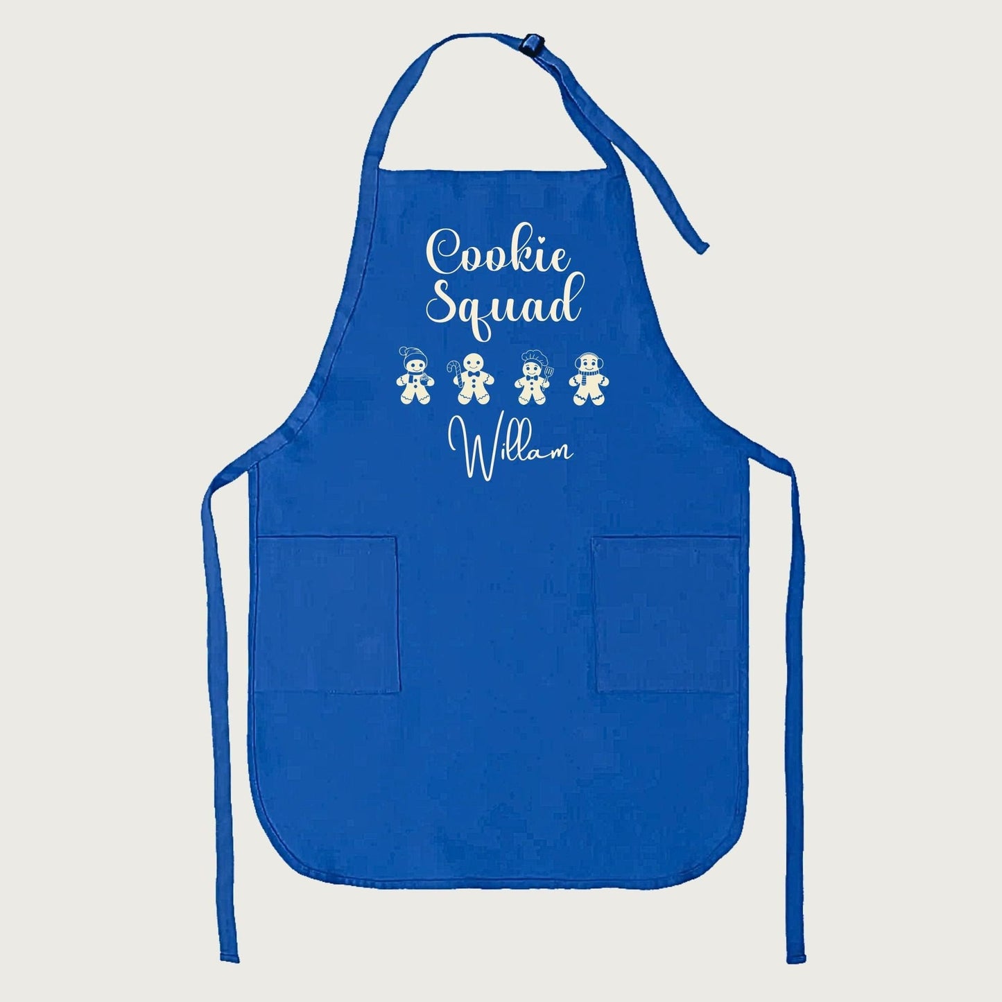 Personalized Name Family Baking Apron Cookie Squad