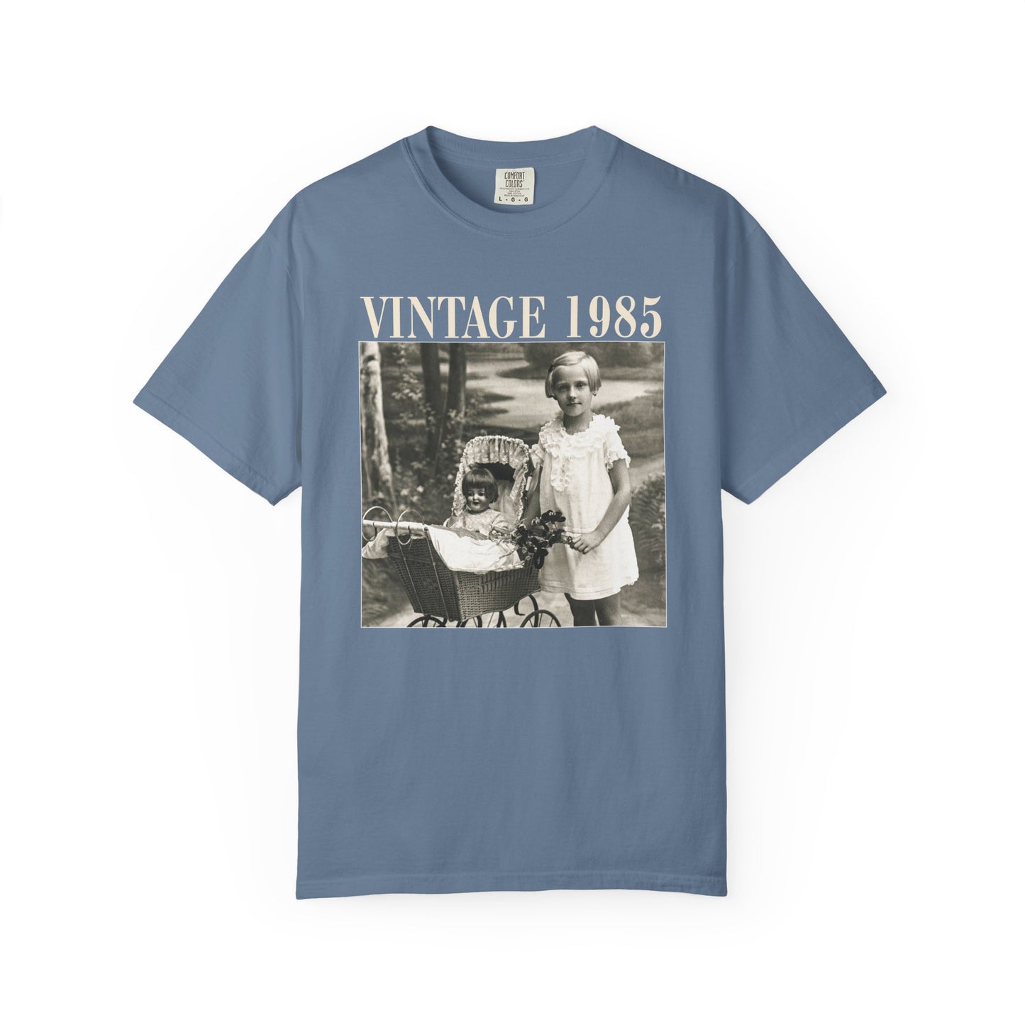 Personalised Photo Shirt Vintage 1985