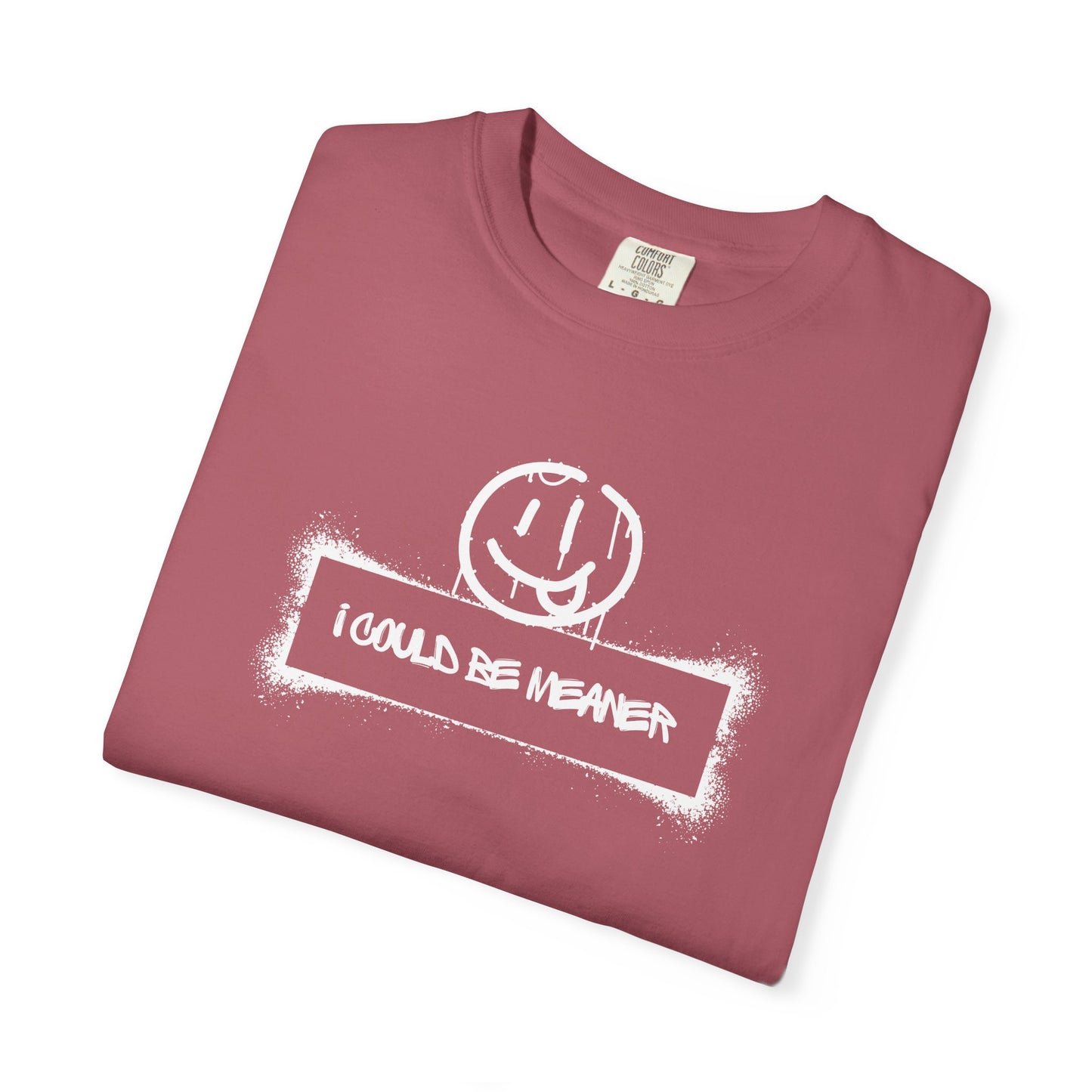 Copy of I Could Be Meaner Soft but Strong Retro Mental Health Quote Shirt | Comfort Colors® Empowerment Tee Therapy Gift for Women