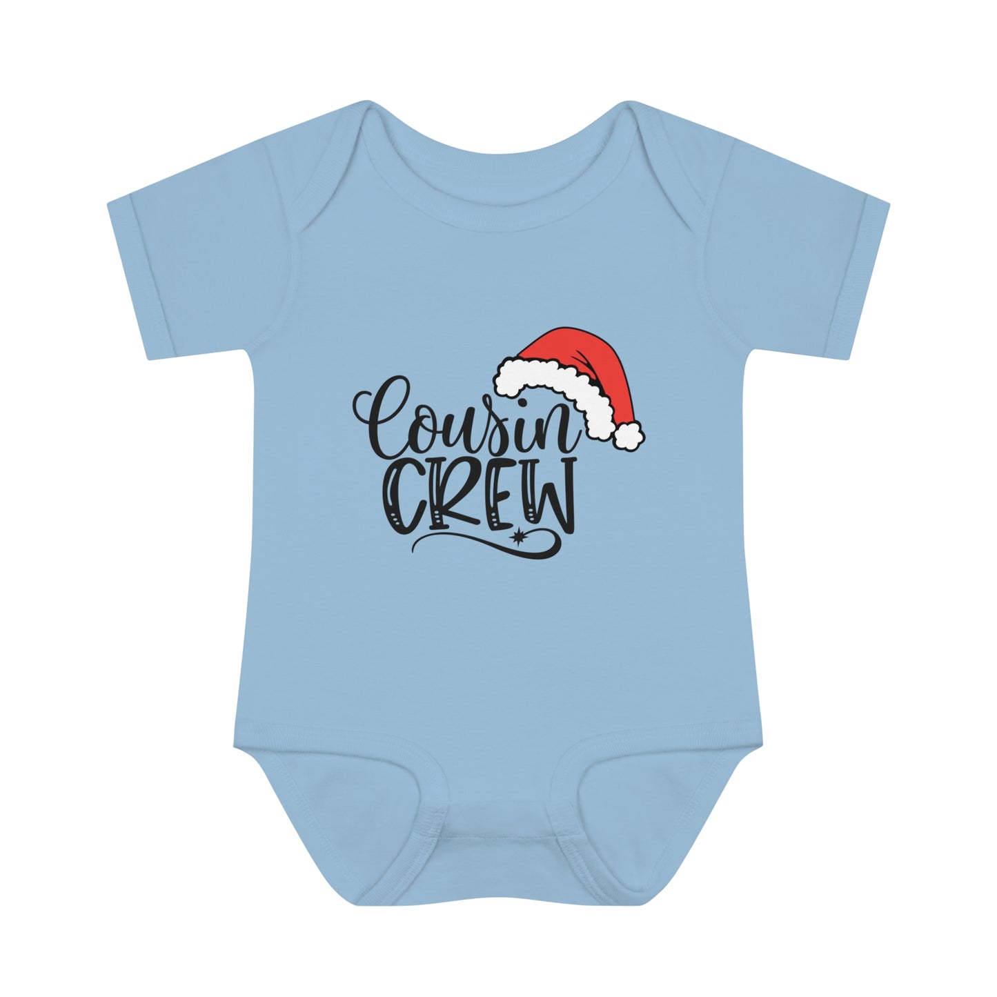 Baby Bodysuit - 'new to the cousin crew' Design xxs03