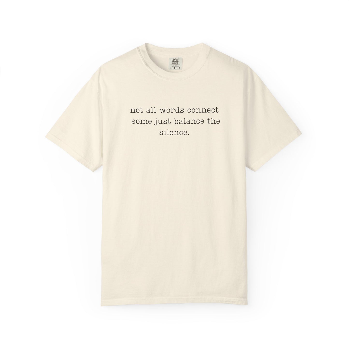 Not All Words Connect Comfort Colors® Soft Retro Tee | Resist Shirt, Anti Trump Shirt, Democrat Shirt, Democrat Gift Shirt