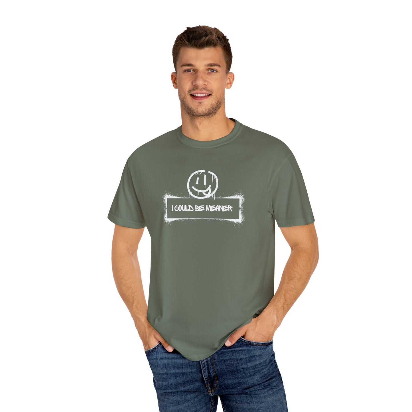 Copy of I Could Be Meaner Soft but Strong Retro Mental Health Quote Shirt | Comfort Colors® Empowerment Tee Therapy Gift for Women