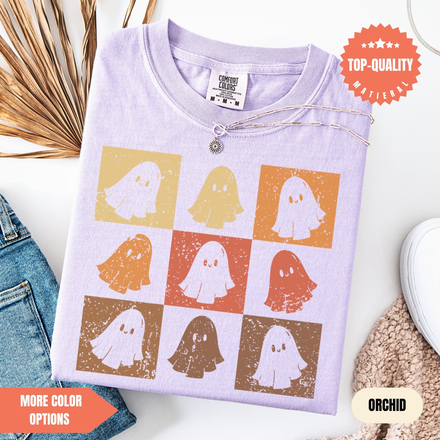 Comfort Colors® Checkered Halloween Shirt