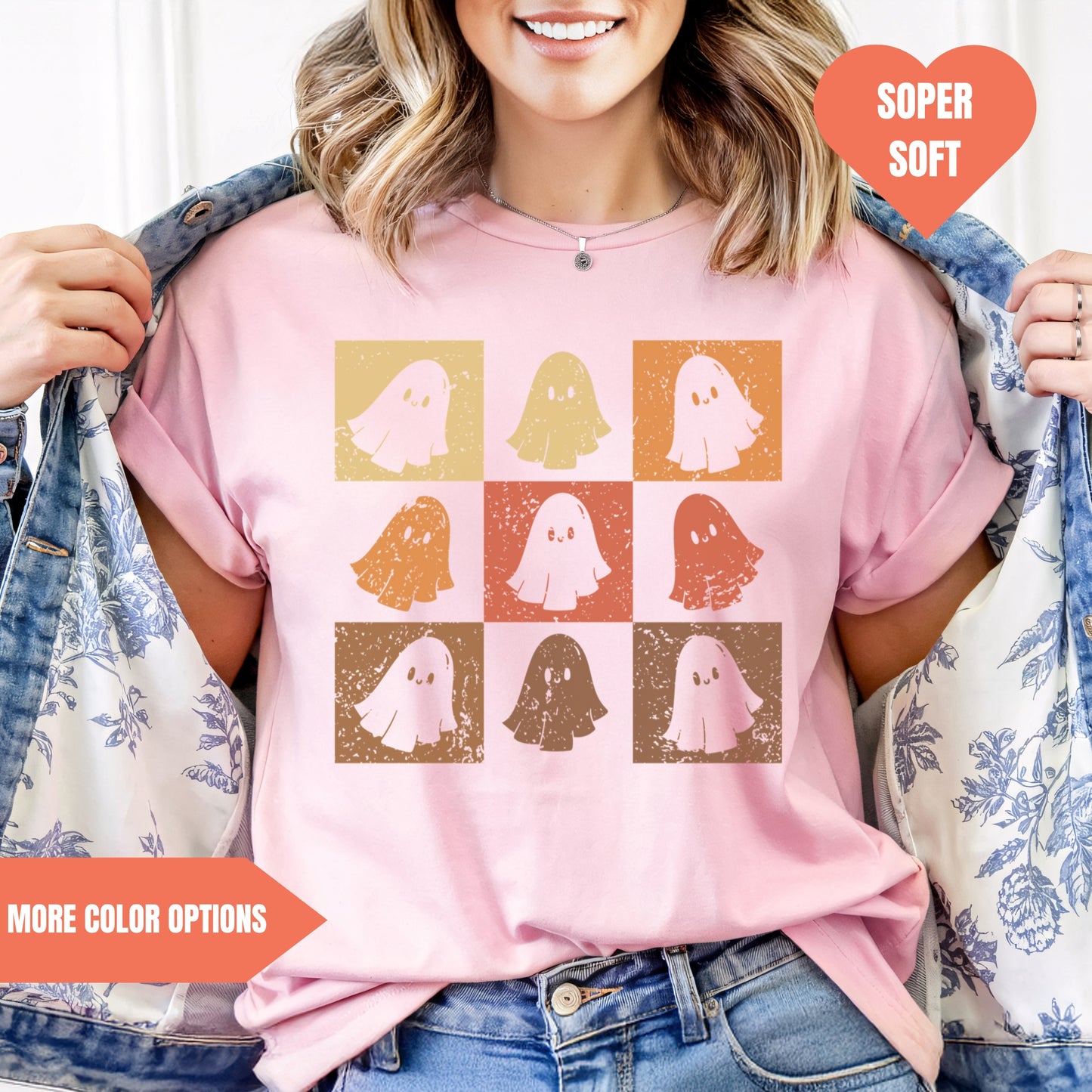 Comfort Colors® Checkered Halloween Shirt