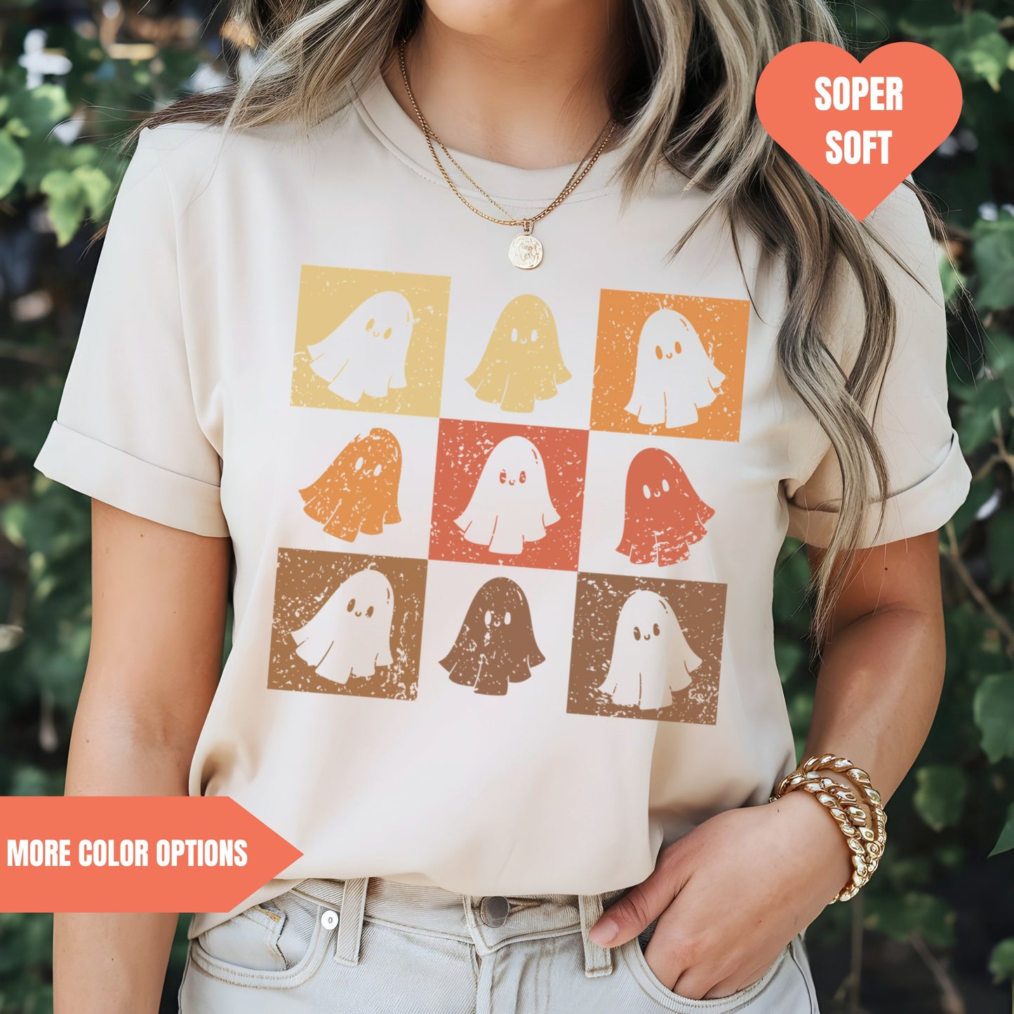 Comfort Colors® Checkered Halloween Shirt