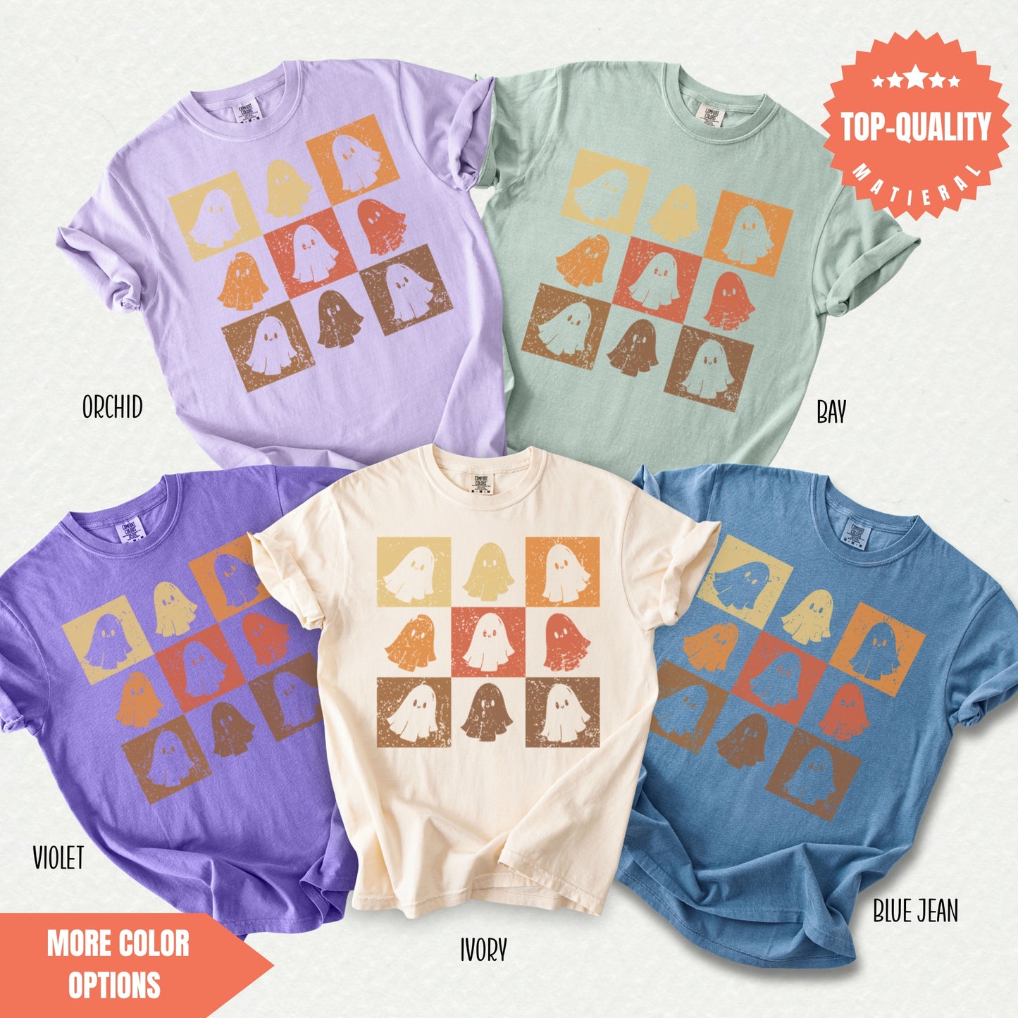 Comfort Colors® Checkered Halloween Shirt