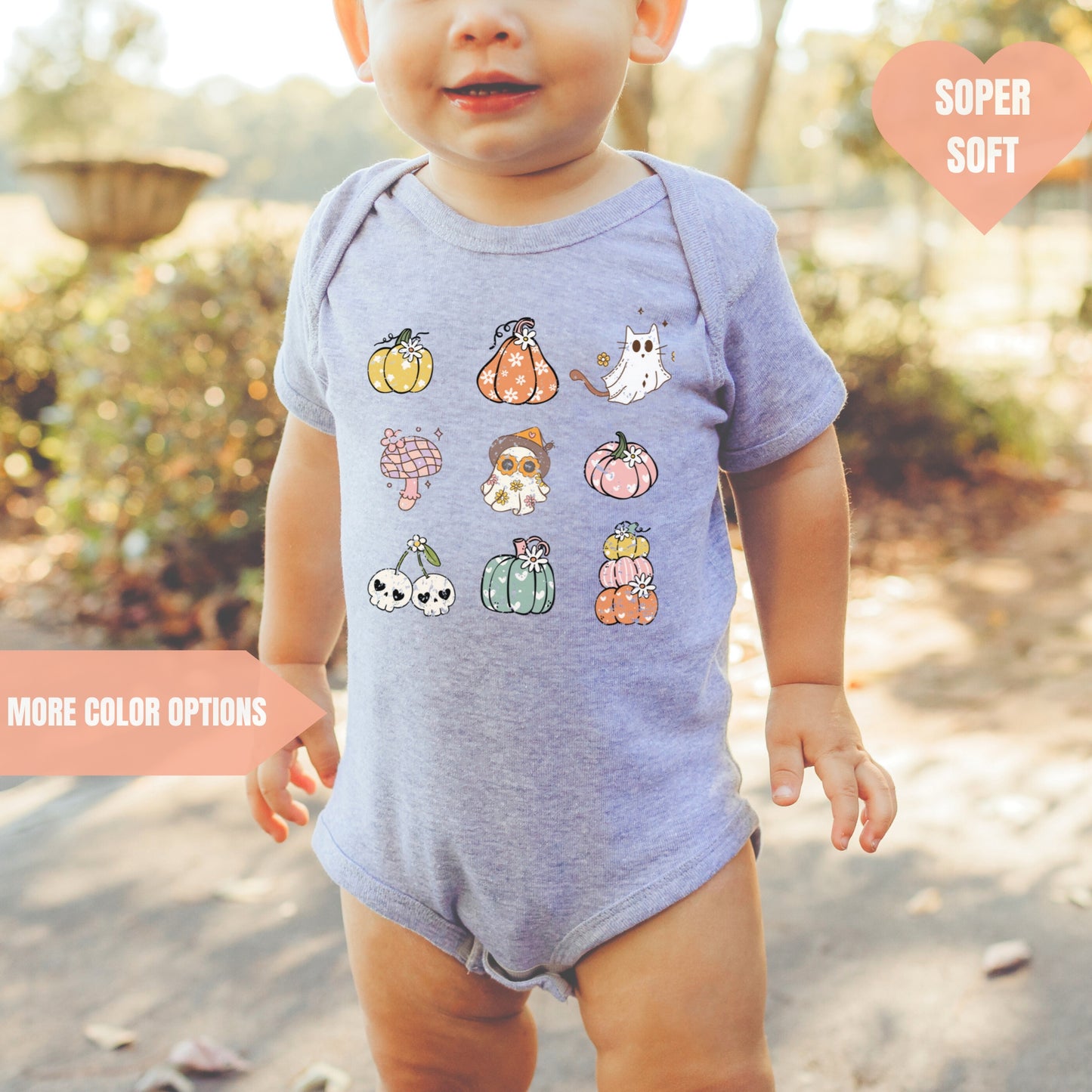 Halloween Cat Baby Bodysuit