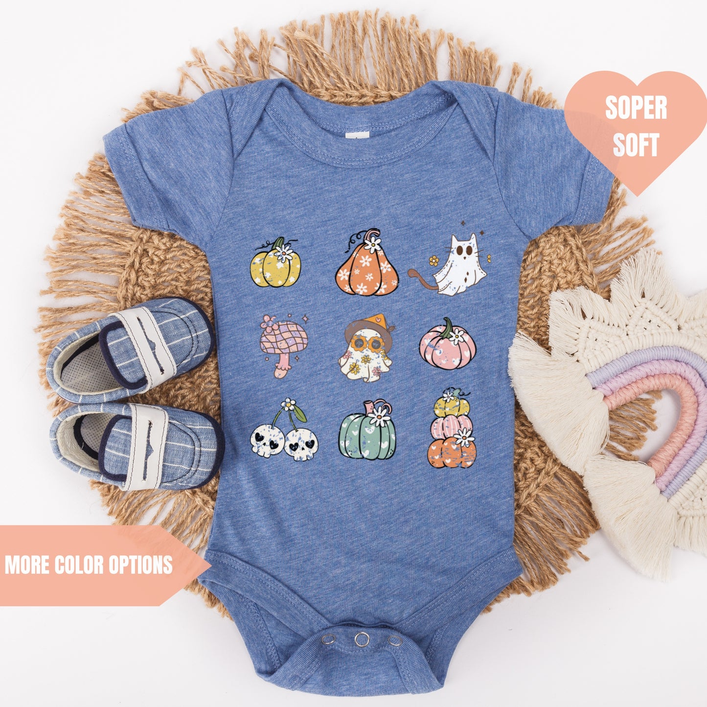 Halloween Cat Baby Bodysuit
