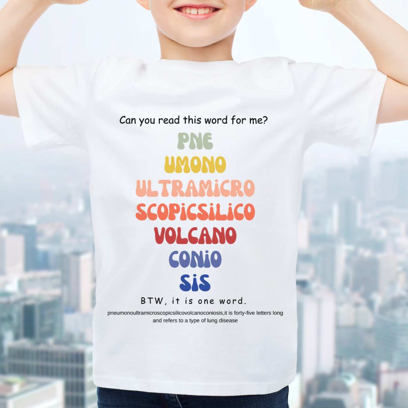 Funny 'Longest Word' Infant Tee
