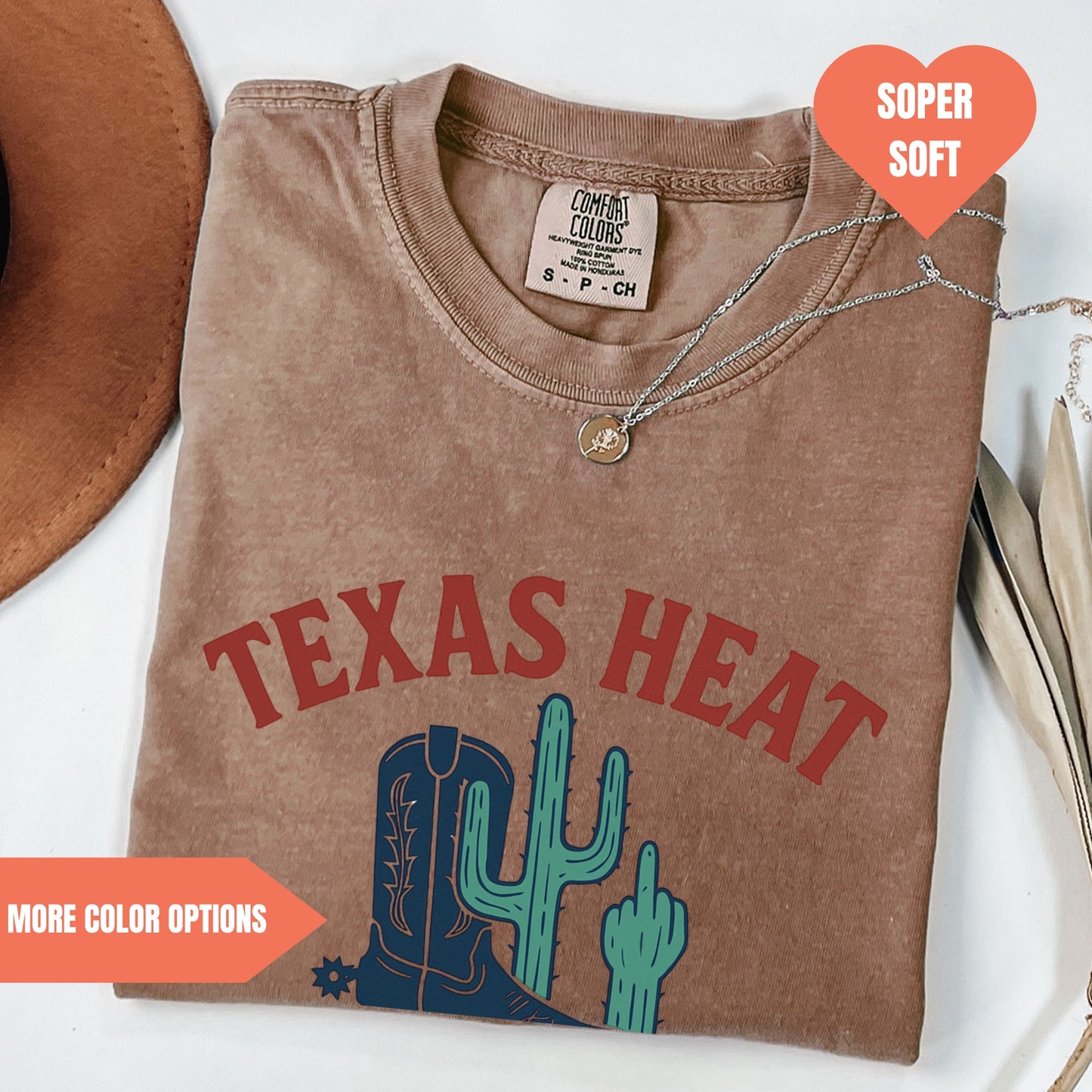 Texas Heat Zero Chill T-Shirt Comfort Colors