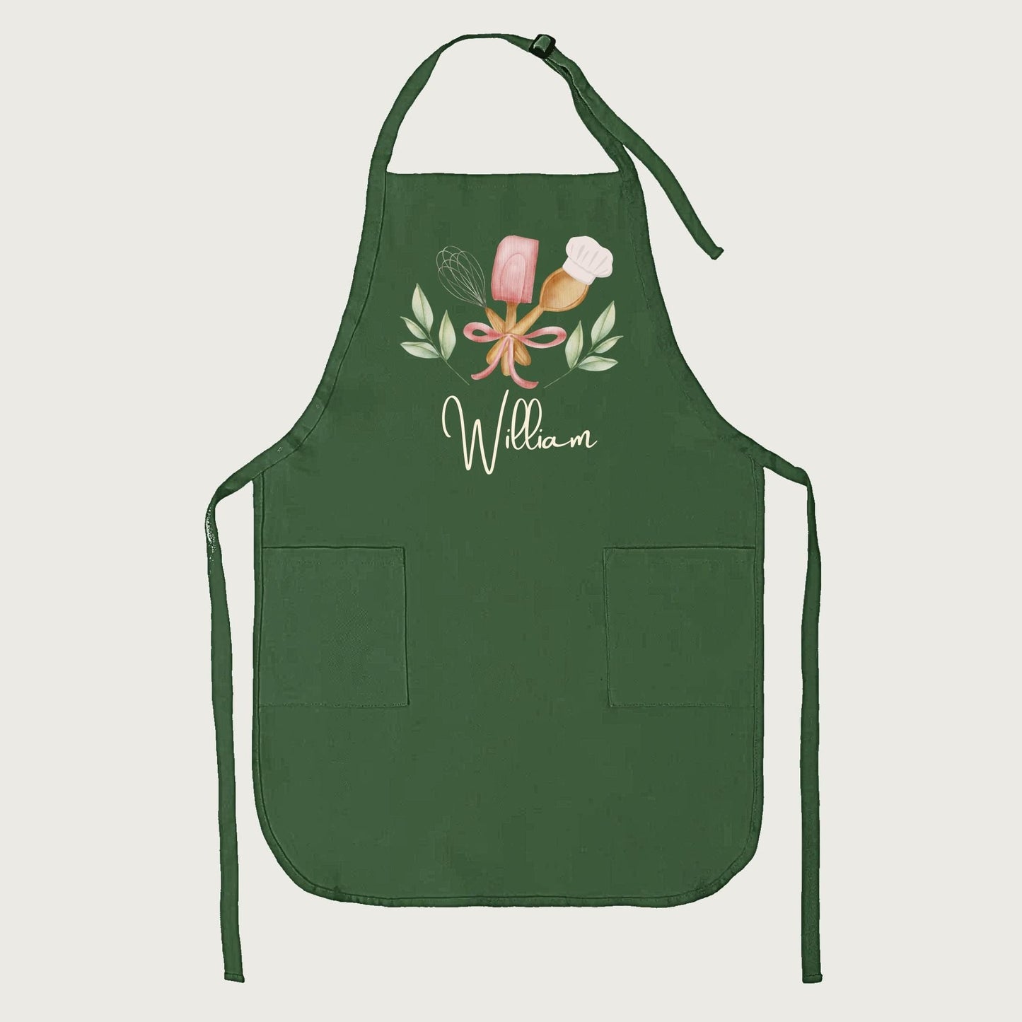 Personalized Name Family Baking Apron