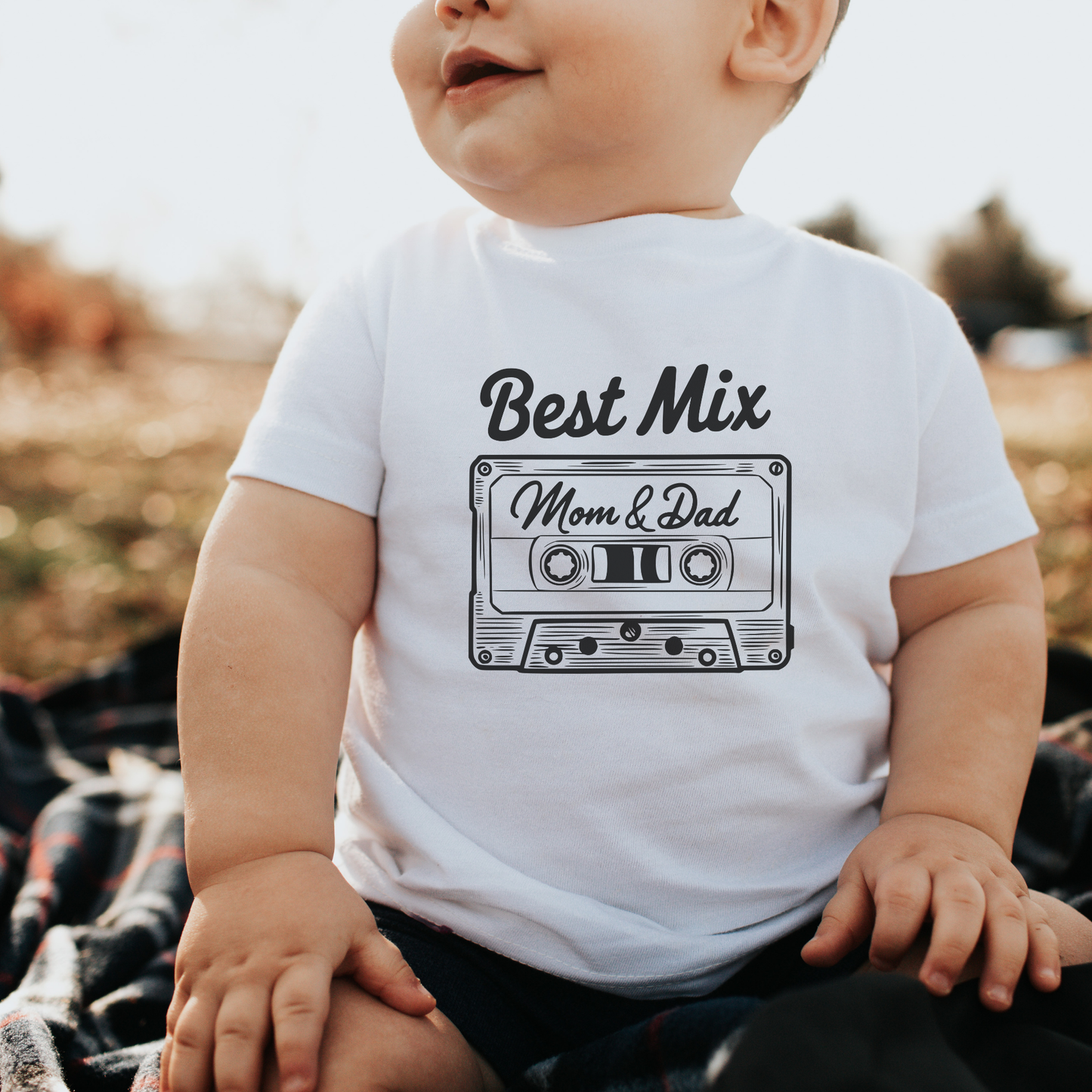 Best Mix Mom And Dad Toddler Tee Short Sleeve Shirt