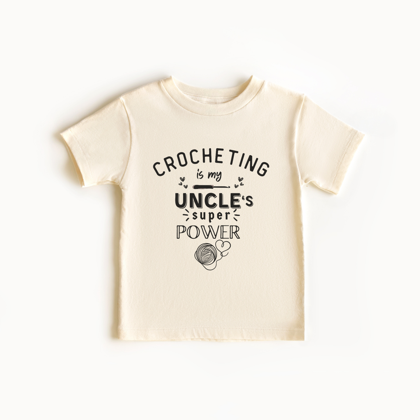 Infant Tee - Crocheting is My Uncle's Super Power XXS02