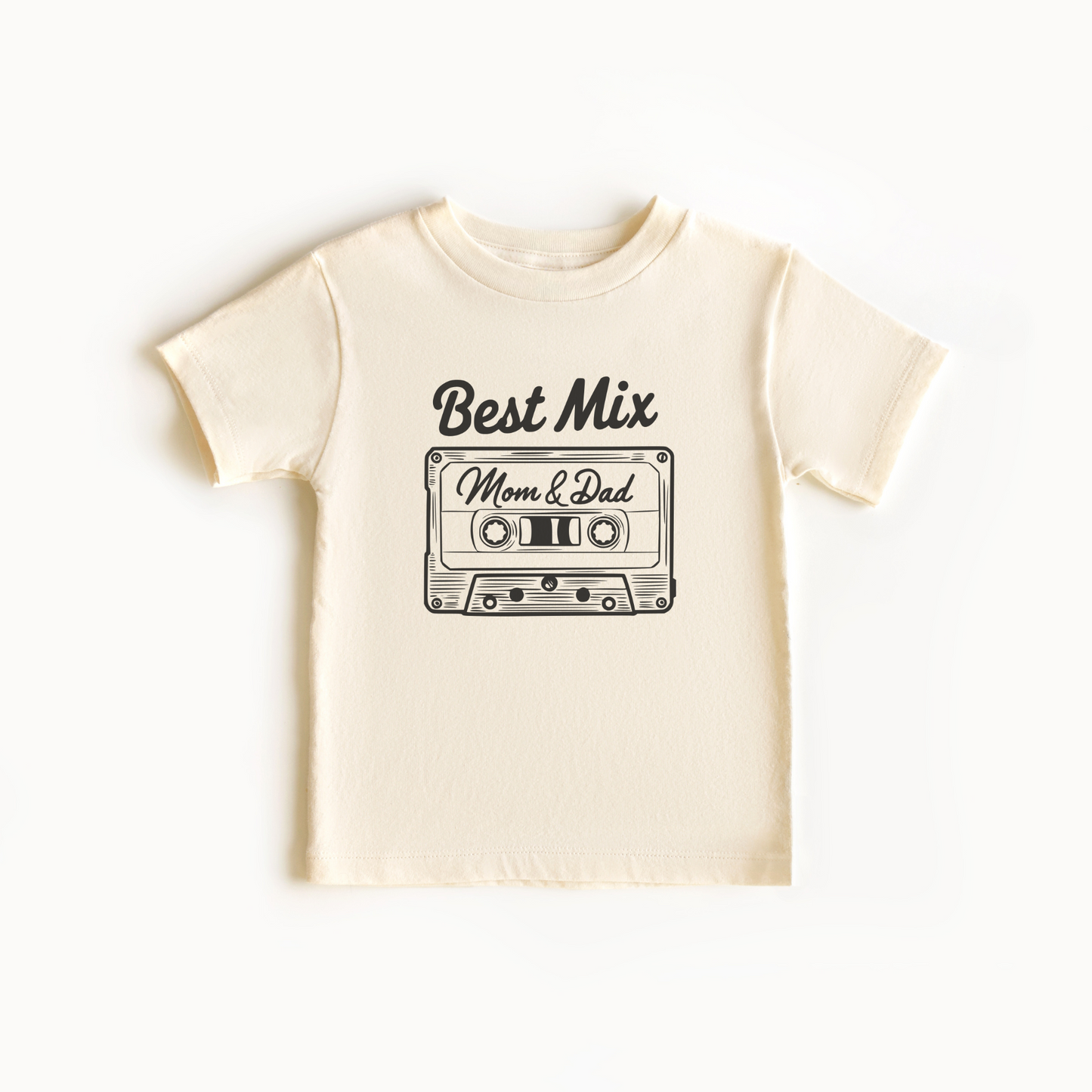 Best Mix Mom And Dad Toddler Tee Short Sleeve Shirt
