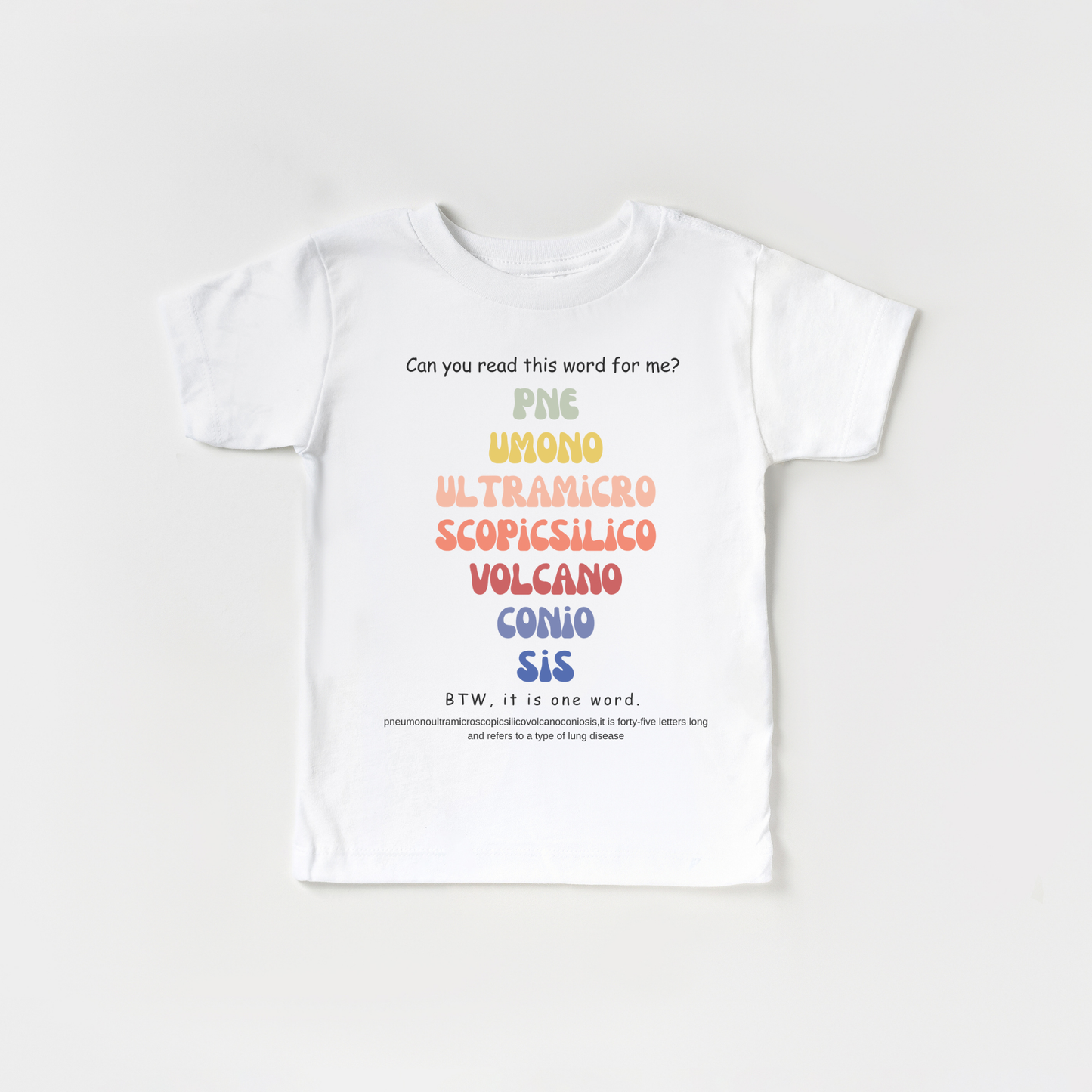 Funny 'Longest Word' Infant Tee