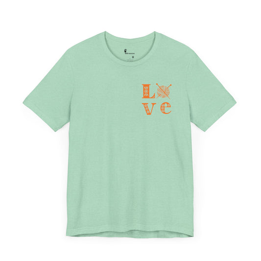 Adult Crocheting Love Tee