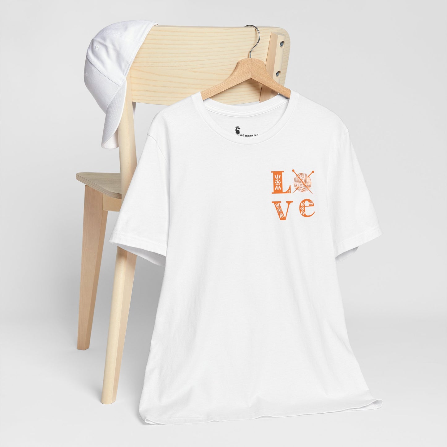 Adult Crocheting Love Tee