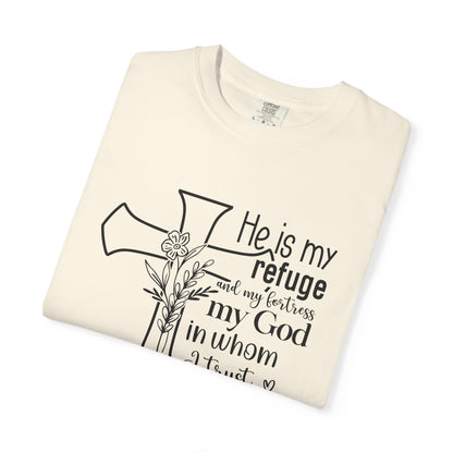 Comfort Colors® Christian Shirt Cross Shirt Every Morning Bible Verse Shirt Religious Women Gift Faith Tee Christian Gifts JesusTee 91:2