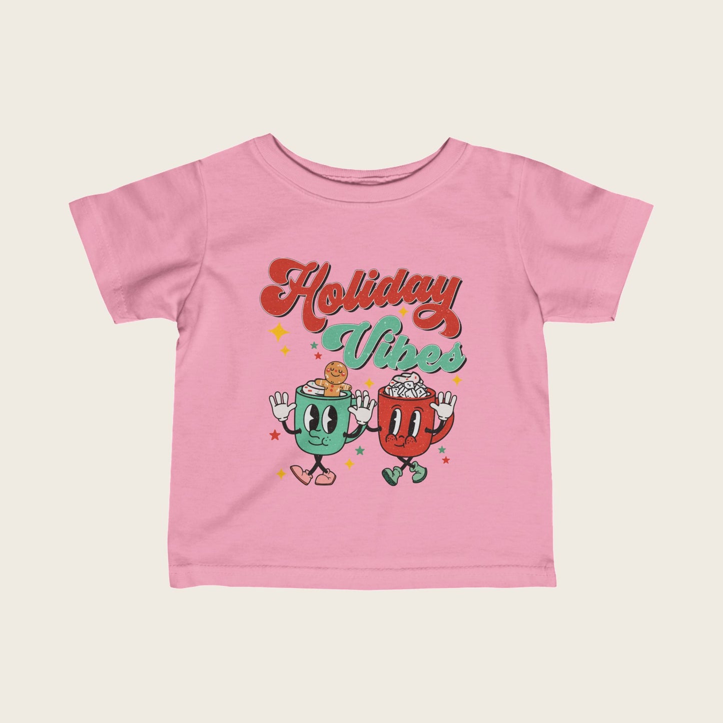 Infant Tee Holiday Vibes T-Shirt