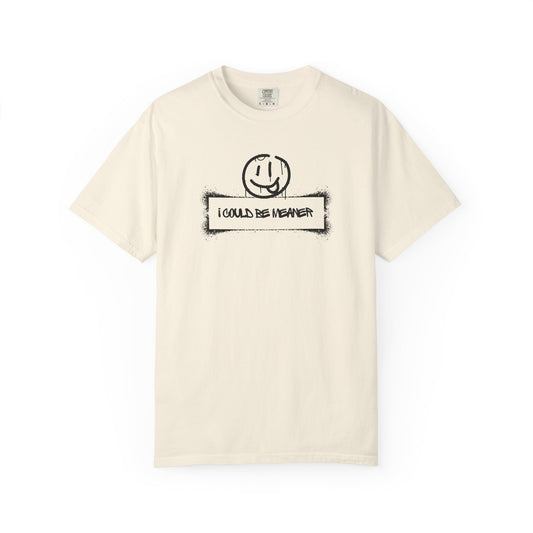 Copy of I Could Be Meaner Soft but Strong Retro Mental Health Quote Shirt | Comfort Colors® Empowerment Tee Therapy Gift for Women
