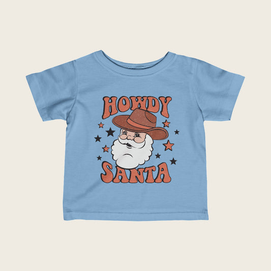 Christmas Infant Tee - Howdy Christmas 07