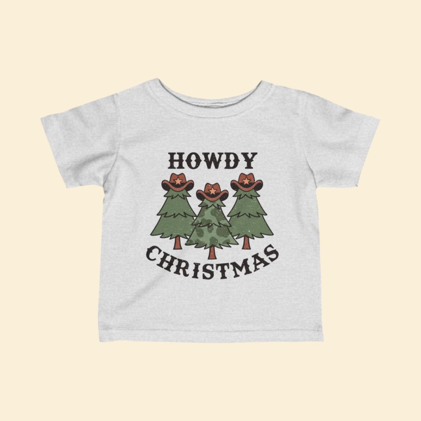 Christmas Infant Tee - Howdy Christmas 05