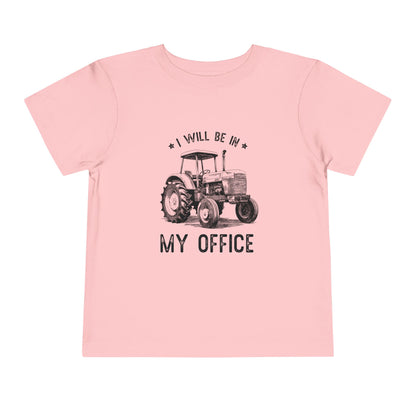 Farm Toddler Tee Little Boss I Will Be In My Office