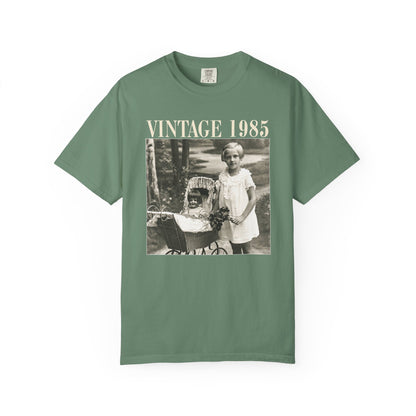 Personalised Photo Shirt Vintage 1985