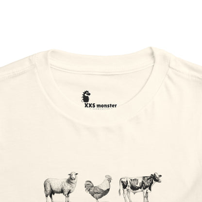 Farm Animals Toddler Tee